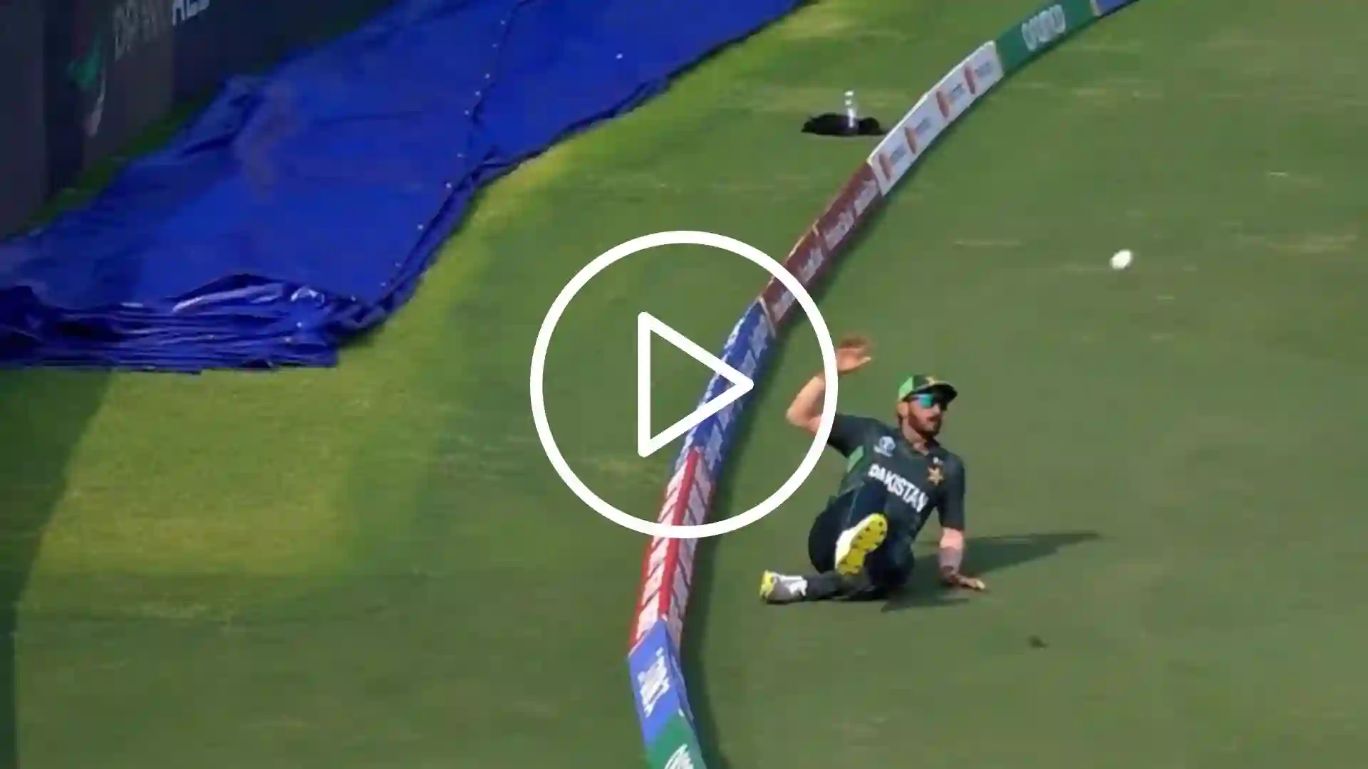 [Watch] Hasan Ali Playing Football On-Field During PAK vs AUS Warm-Up Match